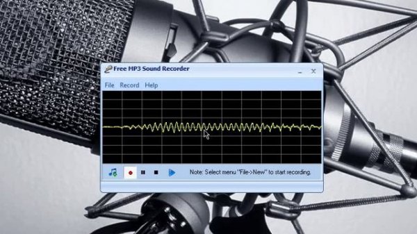 Обзор по программе "MP3 Sound Recorder".