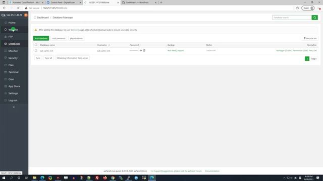 How To Install WordPress with aaPanel (Create Domain Name Email) (Free Web Hosting Control Panel) смотреть онлайн