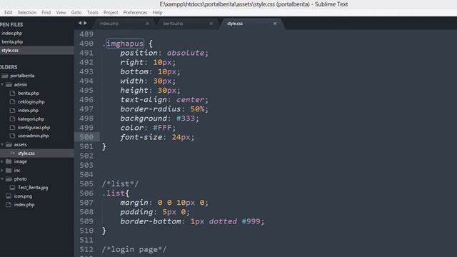 Membuat Website Portal Berita dengan PHP & MySql - Bag 7 | Edit Berita смотреть онлайн