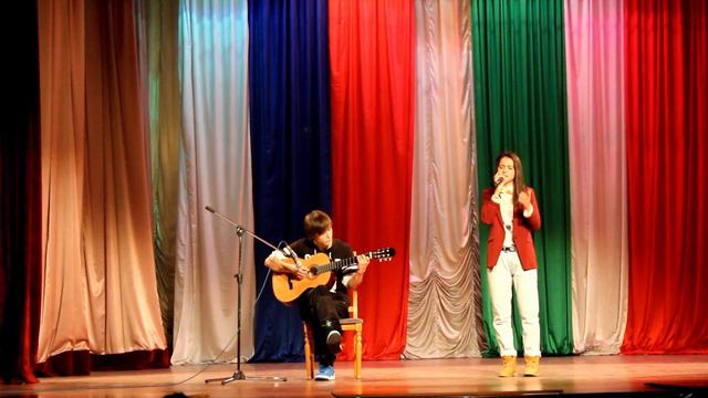 Отчетный концерт DS FAM Winter 2014 | Гульназ - только на миг| Гитара - Роман смотреть онлайн