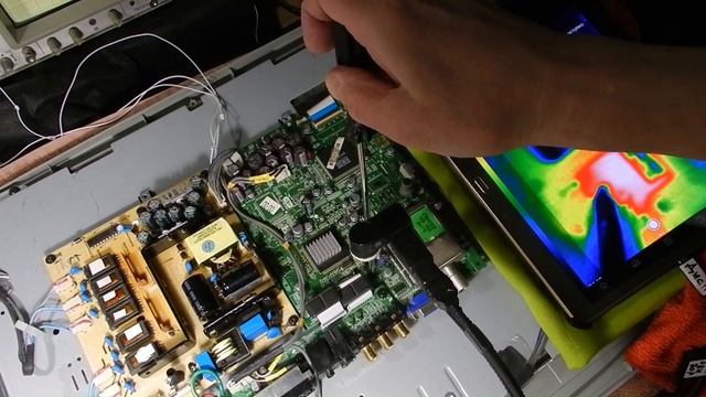 Диагностика и ремонт телевизора LG RZ 20LA70 которому 17 лет Поиск дефекта часть 2 смотреть онлайн