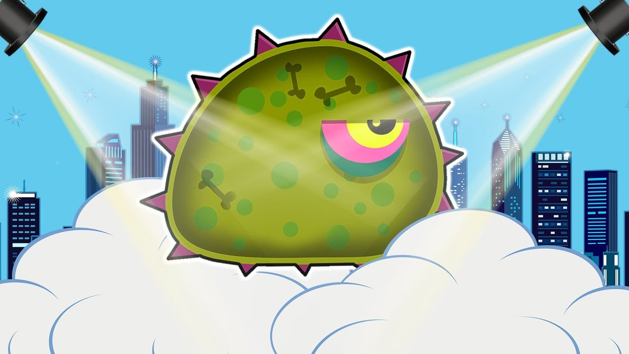 Суровый ЛИЗУН ГЛАЗАСТИК в ГОРОДЕ #2! Игра Tales From Space Mutant Blobs Attack