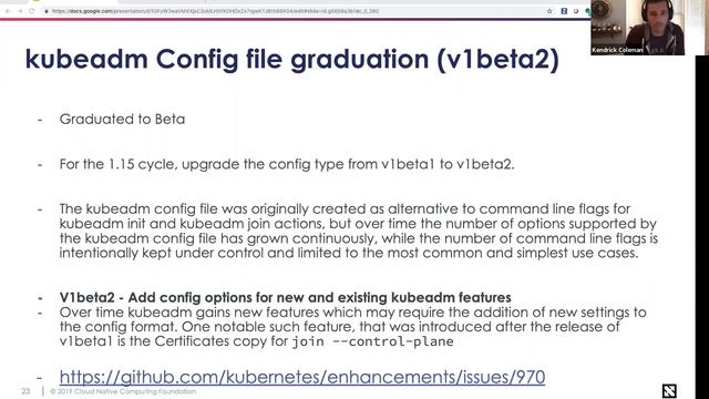 Webinar: What's New in Kubernetes 1.15 смотреть онлайн