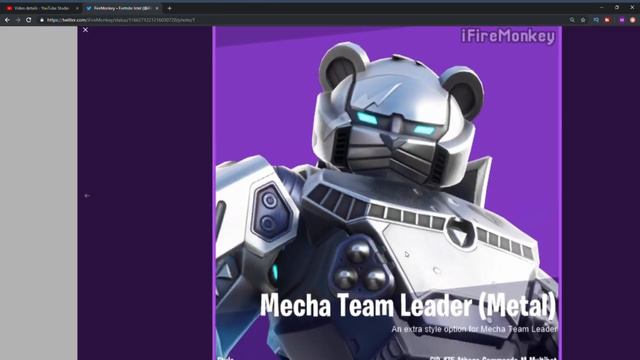 NEW EDIT STYLES FOR WAYPOINT, MECHA TEAM LEADER & BRAVO LEADER! Fortnite BR (New Skin Styles) смотреть онлайн