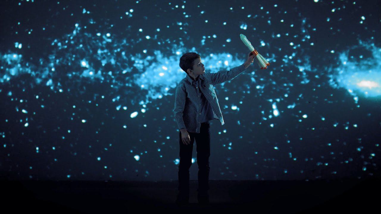 Предматчевое 3D mapping шоу на открытие плей офф ХК Трактор. Март 2021. смотреть онлайн