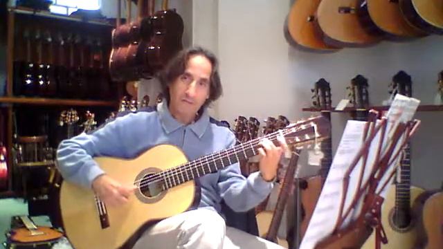 Esteve (Juan Hernandez) Torres Model Guitar - Study 14 - Carulli смотреть онлайн