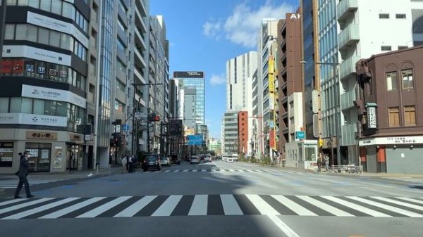 Tokyo 4K HDR - Driving Downtown - Tokyo Towers 2023