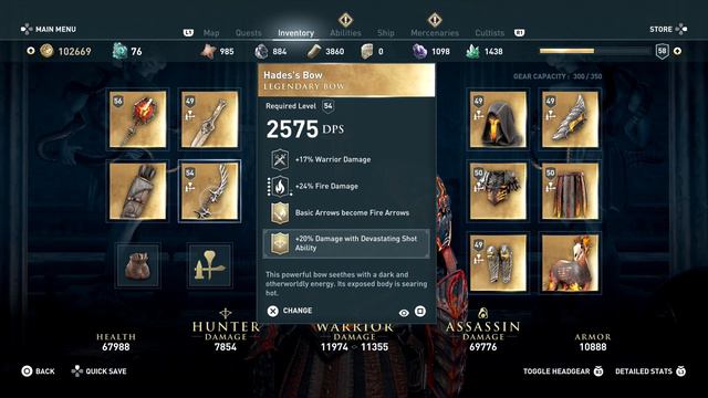Assassins Creed Fire Armor and Maxed Abilities max fire and bow damage смотреть онлайн