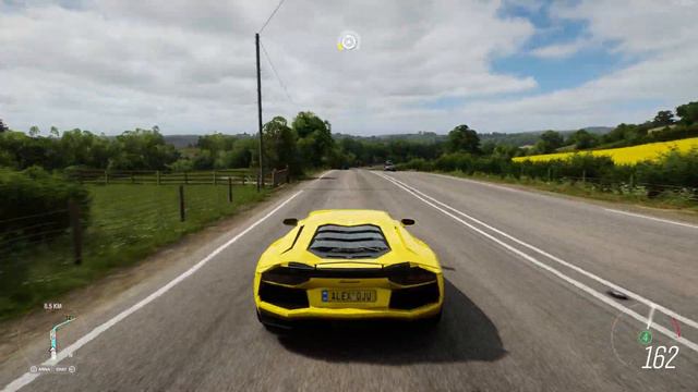 Forza Horizon 4 - 2012 Lamborghini Aventador LP700-4 "Welcome Pack" - Car Show Speed Jump Crash Tes смотреть онлайн