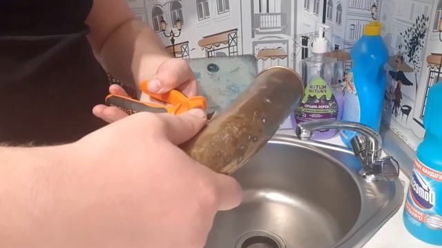 Как очистить латунь .Старинный горн для охоты 19 века у меня в руках. смотреть онлайн