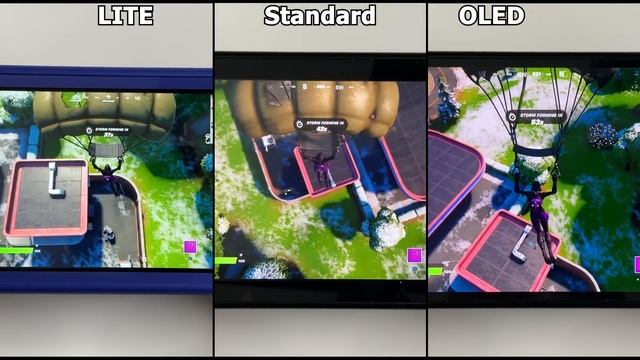Fortnite Side by Side Comparison | Nintendo Switch LITE vs. Standard vs. OLED смотреть онлайн