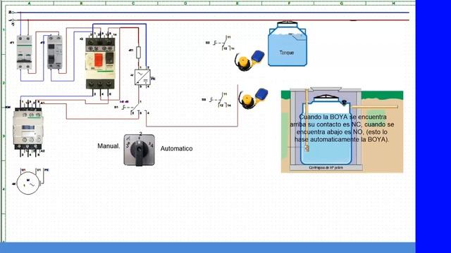water pump automation, automation of water pump, tank and single-phase motor cistern.CADE SIMU. смотреть онлайн