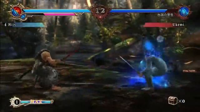 Soulcalibur Lost Swords β: Mitsurugi Combo Snack смотреть онлайн