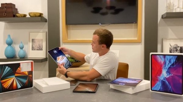 IPad Pro 12.9 (2021) M1 или Ipad Pro 2020 A12Z Bionic Какой греется? Обзор. Что выбрать?