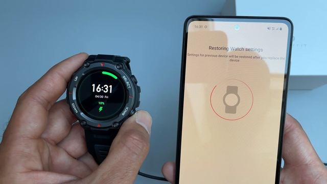 Amazfit T-Rex Pro UNBOXING & First Look | Pairing to Zepp App смотреть онлайн