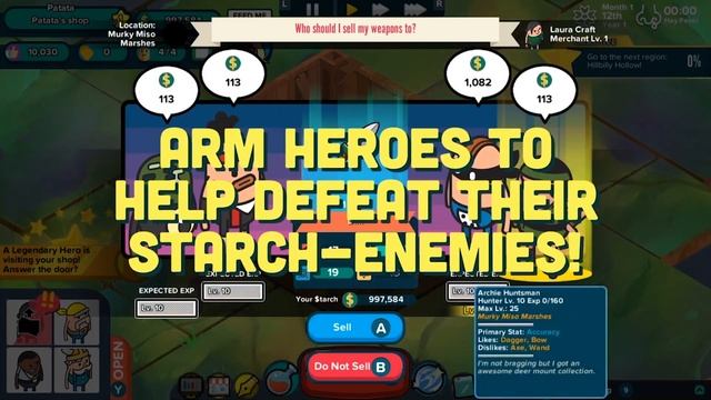 Holy Potatoes! A Weapon Shop?! PS4/Switch trailer смотреть онлайн
