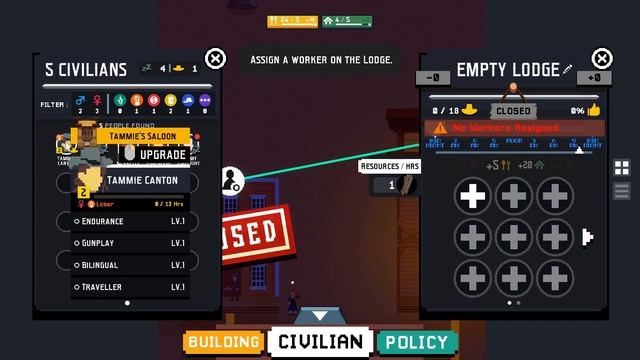 Gunman And The Witch - City-Builder meets Top-Down Shooter FREE on Steam - Gameplay And Commentary смотреть онлайн