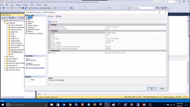 SQL Server Log File is HUGE! смотреть онлайн