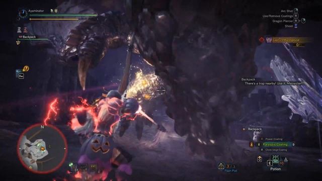 Monster Hunter: World ( Bow Visual Mods ! Bazelgeuse 4' 14' | Thunderstrike Dragon Piercer ! ) смотреть онлайн