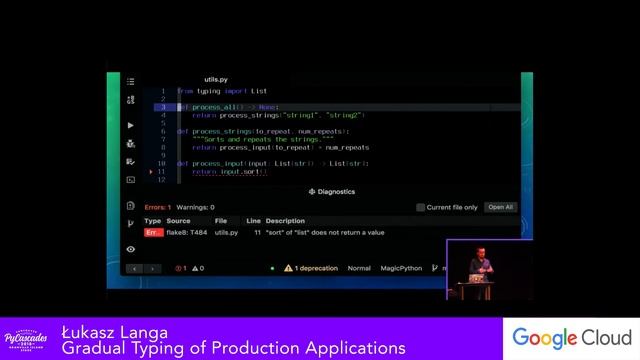 Łukasz Langa: Gradual Typing of Production Applications смотреть онлайн