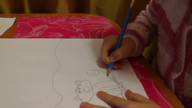 Как нарисовать обезьяну с пальмой смотреть онлайн