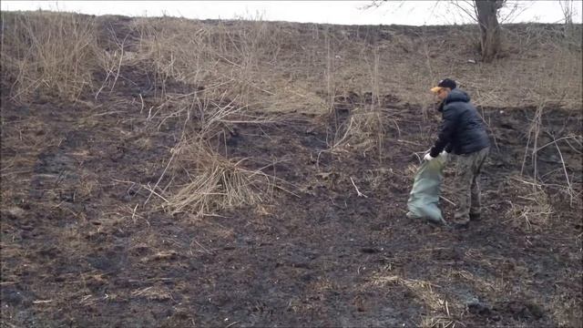 Бобрица.Уборка возле озера. смотреть онлайн