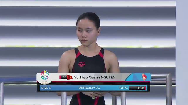 Aquatics Diving Platform Finals (Women) (Day 4) |28th SEA Games Singapore 2015