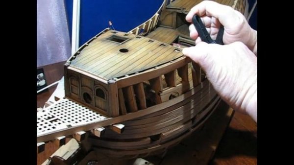 Latrine lining #41 Galleon San Bartolome by the company "Ships of Pavel Nikitin" Ship modeling