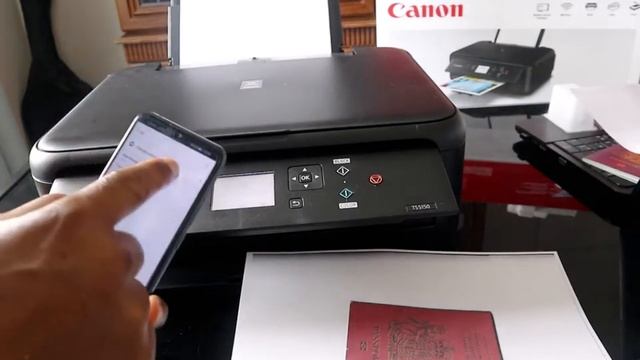 HOW TO CONNECT TO WI..FI, PRINT AND SCAN ON CANON TS5150 WITH SMARTPHONE смотреть онлайн