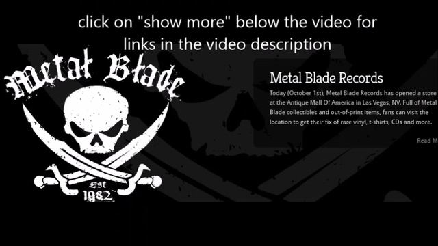 Metal Blade Records Opens Store In Las Vegas, NV Rare Items Now For Sale!