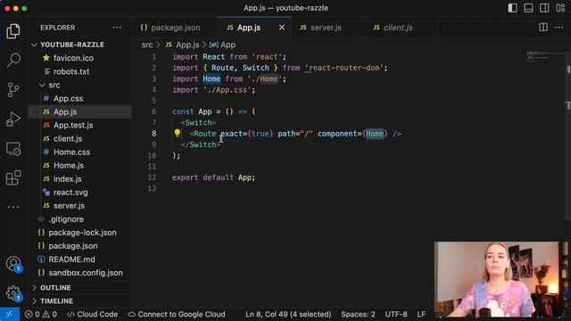 Создаём SSR приложение на React + NodeJS через Razzle.js. Начало. смотреть онлайн