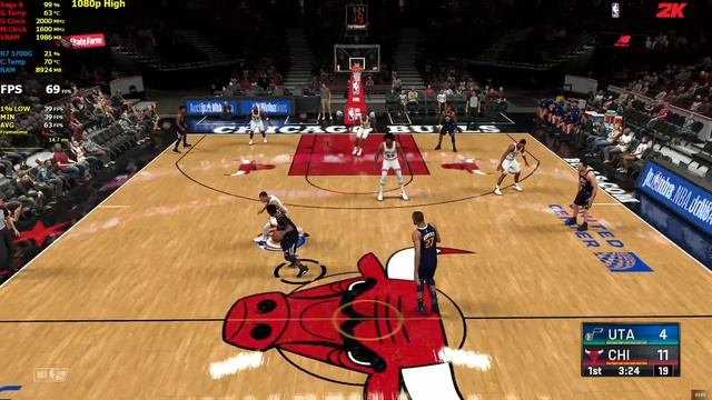 NBA 2k21 | Ryzen 7 5700G & 16gb | Vega 8 | No GPU Test смотреть онлайн