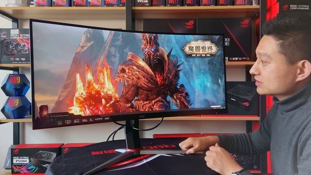 AOC CU34G2X 開箱！21:9 帶魚屏 144Hz 1MS 帶來怎樣的視覺效果？ смотреть онлайн