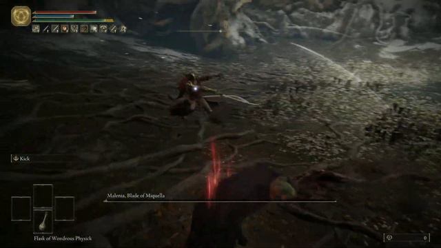 Elden Ring - RL1 Malenia No Hit with a Colossal Weapon (buffs: great rune, physick) смотреть онлайн