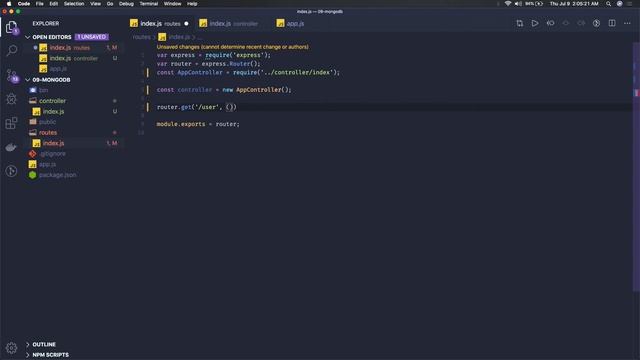 Node JS MVC Architecture #19 смотреть онлайн