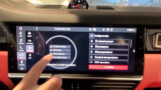 How to customize the instrument cluster on your Porsche смотреть онлайн