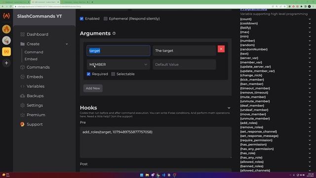 Custom Slash Commands bot tutorial смотреть онлайн