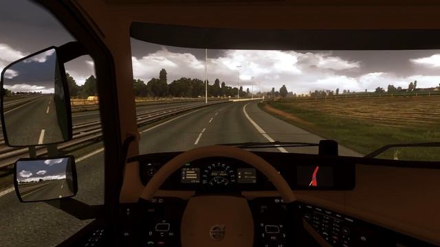 Euro Truck Simulator 2 Patch 1.7.0 - The New Volvo FH Transporting 25 Tons of Floor Panels #3 смотреть онлайн