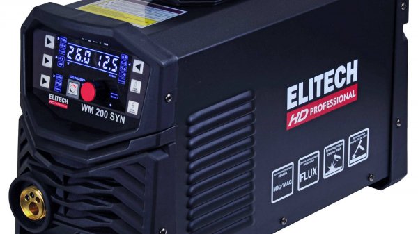 Cварочный инвертор ELITECH HD WM 200 SYN Заводской брак