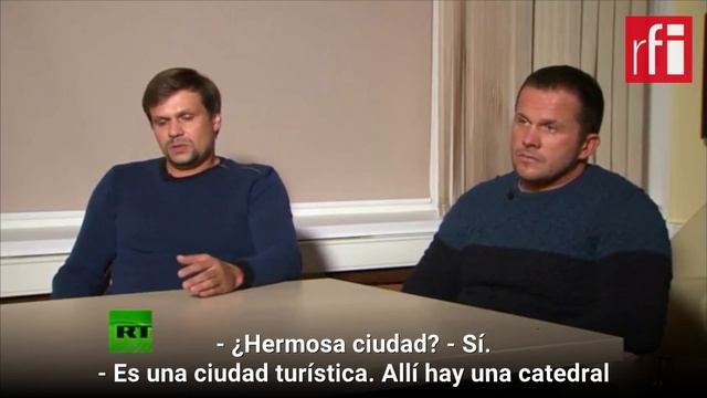 Extractos de la entrevista a Petrov y Boshirov en Russia Today смотреть онлайн
