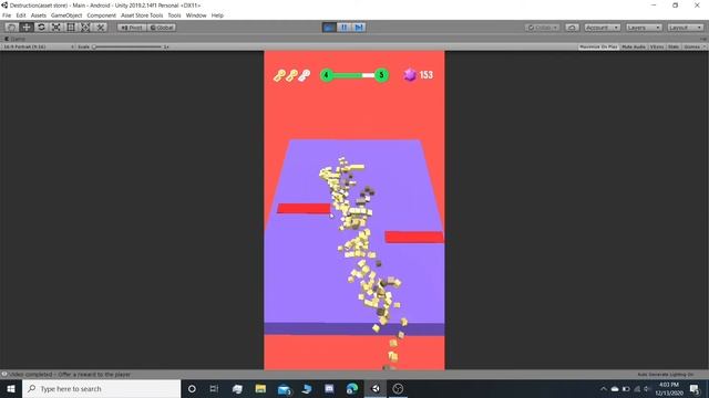Destruction - Hyper Casual Unity Game Template смотреть онлайн