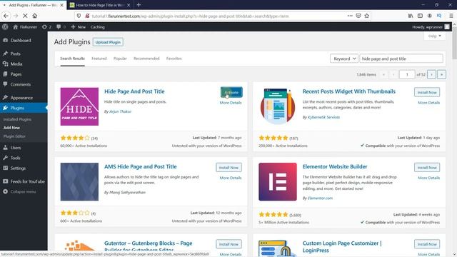 How To Hide A Page Title In WordPress смотреть онлайн