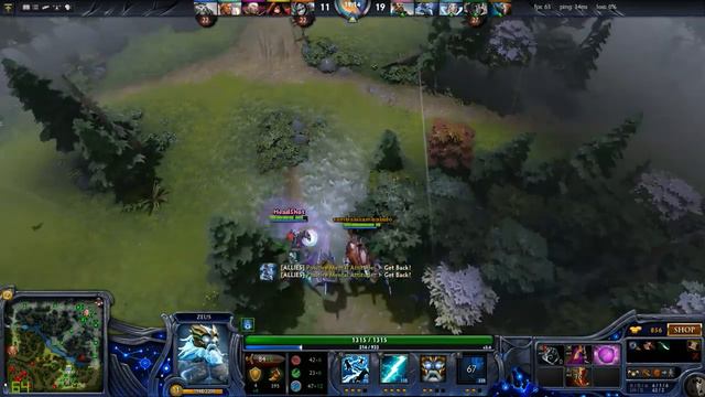 DOTA 2 zeus guide mid by PMA смотреть онлайн