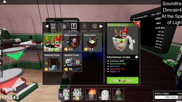(Gloomy Birthday Special) Opening Christmas Crates Until I Get a Mythic! || [Roblox] Tower Heroes смотреть онлайн