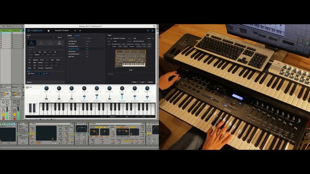 Arturia KeyLab MkII / Analog Lab 3 - First Day смотреть онлайн
