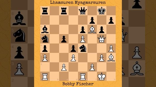 The 5 Greatest Games Of Bobby Fischer #chess #bobbyfischer #chessgame
