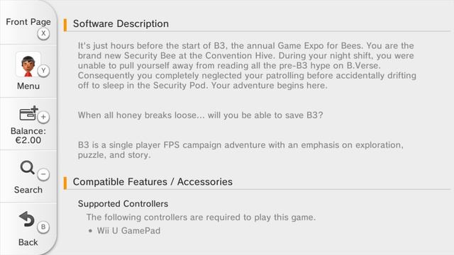 B3 Game Expo For Bees eShop Information смотреть онлайн