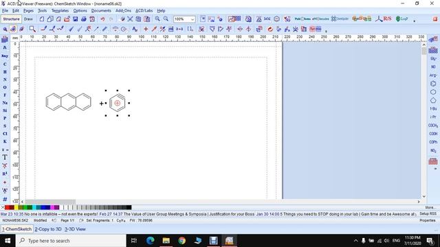 Lecture 12 introduction to Chemsketch II смотреть онлайн