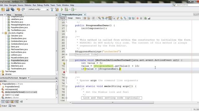 Bài 38 Java Swing: ProgressBar смотреть онлайн