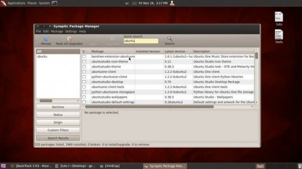 How to install synaptic + ubuntu software center